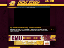 Tablet Screenshot of cmuchippewas.com